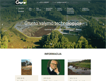 Tablet Screenshot of gvt.lt